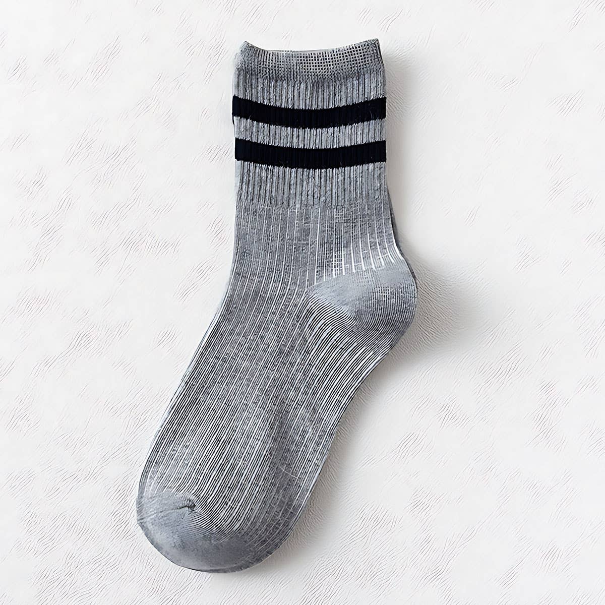 Classic Striped Pattern Crew Socks