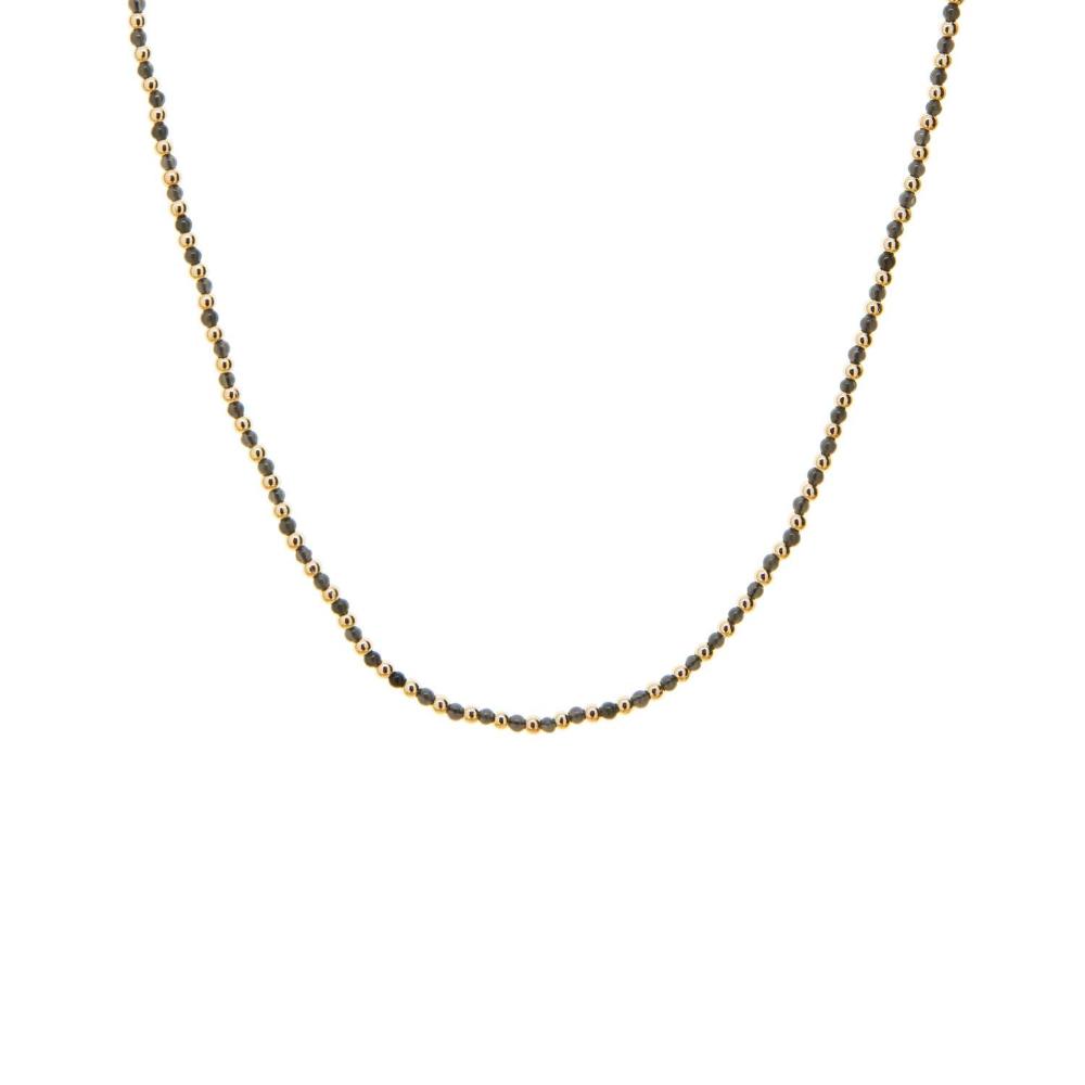 Semi precious beaded necklace