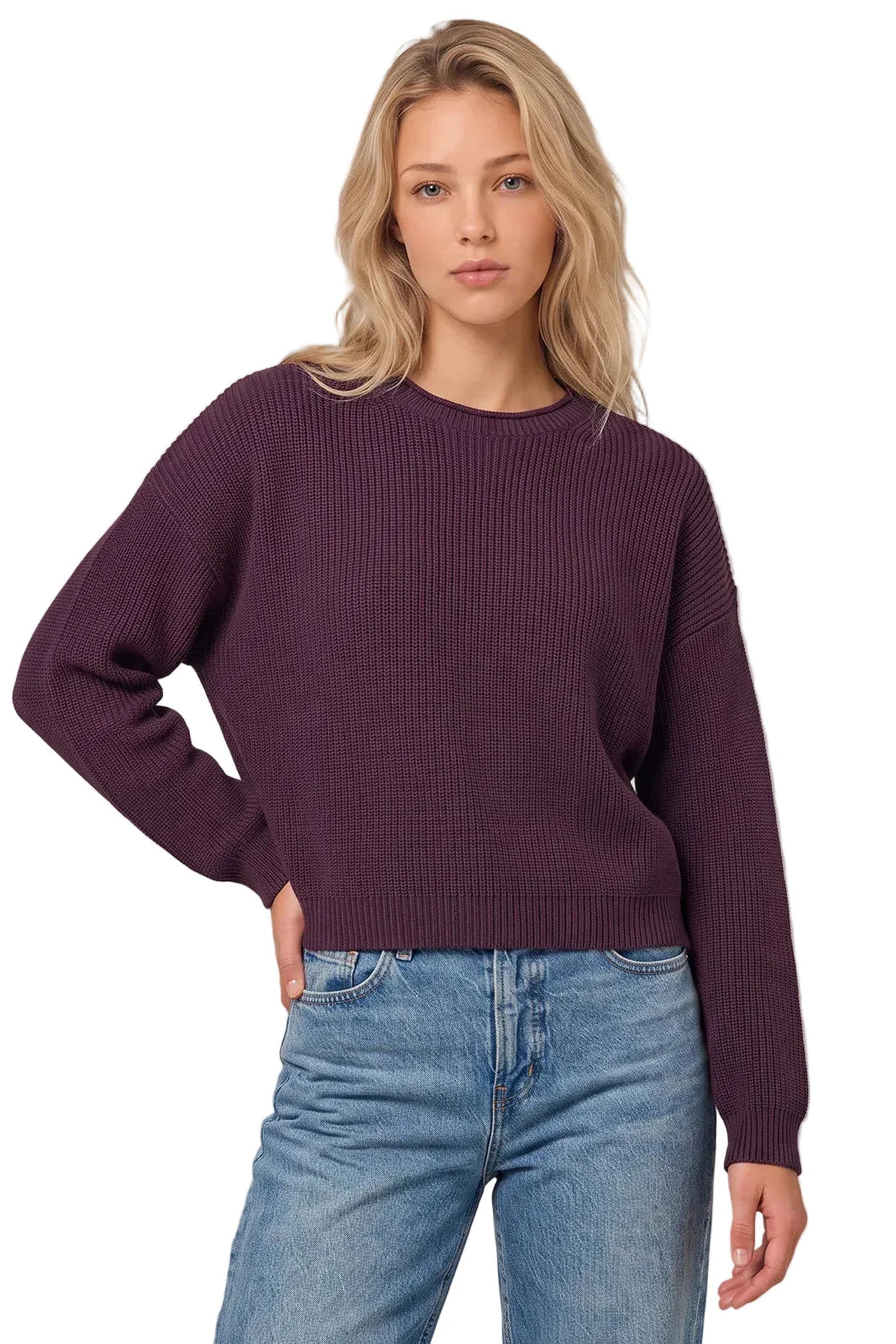 DAPHNE CROPPED PULLOVER