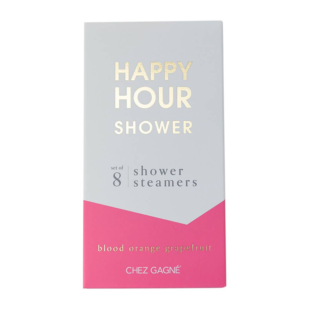 Happy Hour Shower Shower Steamers / Blood Orange Grapefruit