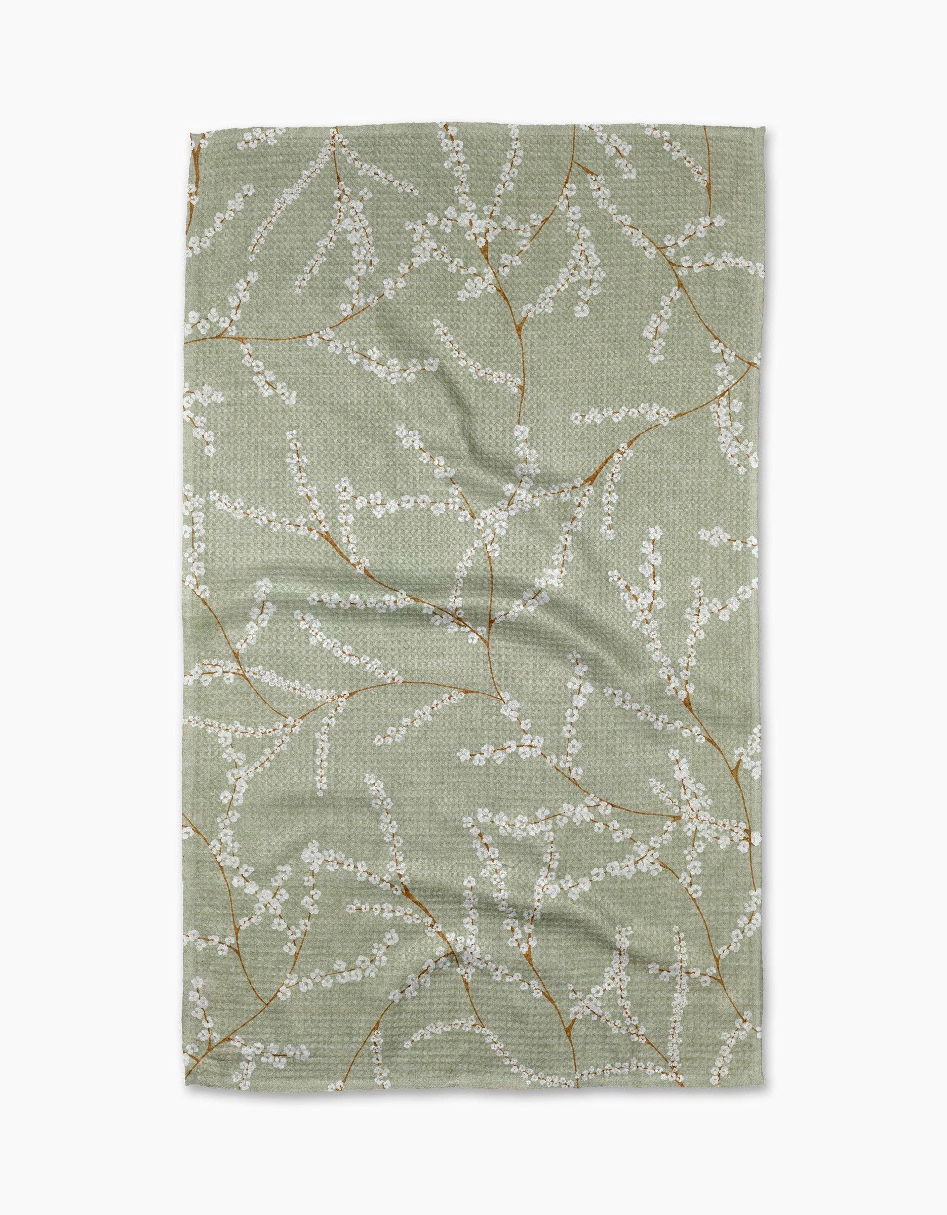 Quiet Flowers Tea Towel