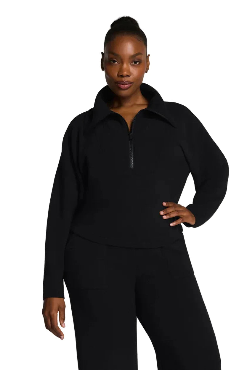 Spanx Airessentials® French Rib Half Zip
