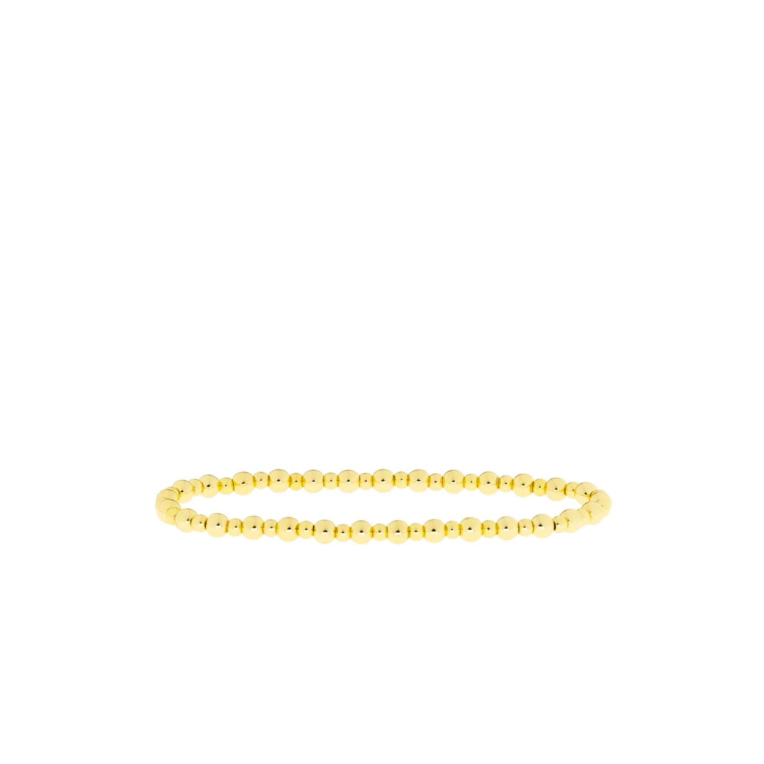 3mm/4mm brass ball bracelet