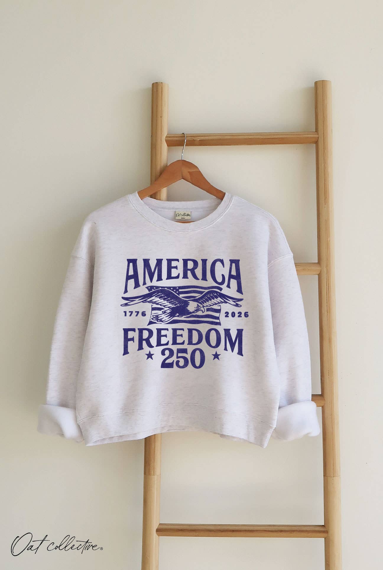 AMERICA FREEDOM 250 Cropped Sweatshirt