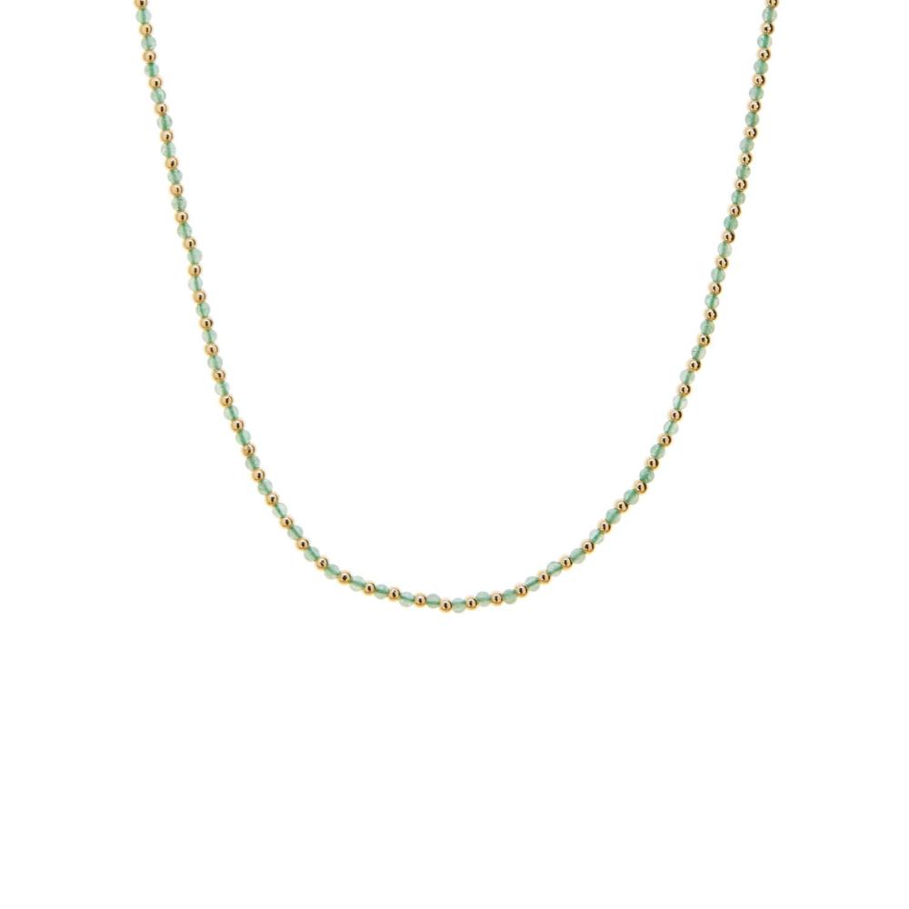 Semi precious beaded necklace