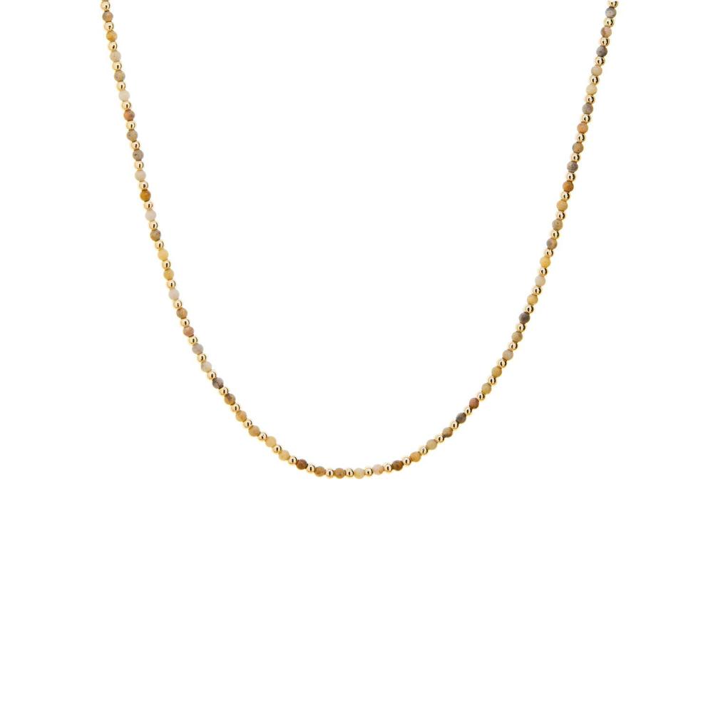 Semi precious beaded necklace