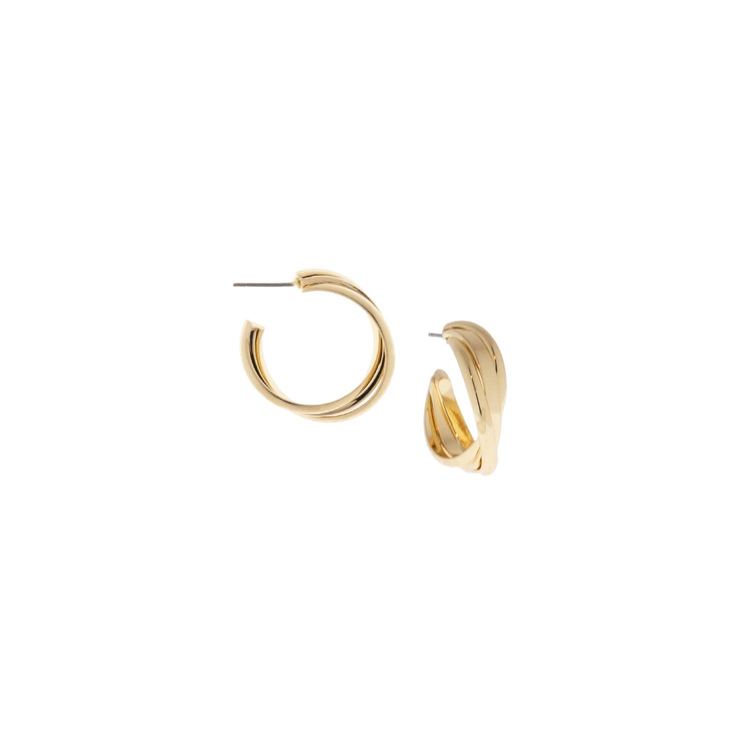 Triple twist hoop