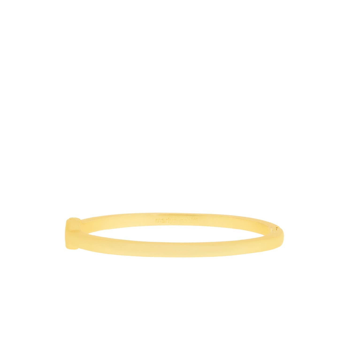 3mm wide flat hinge bangle