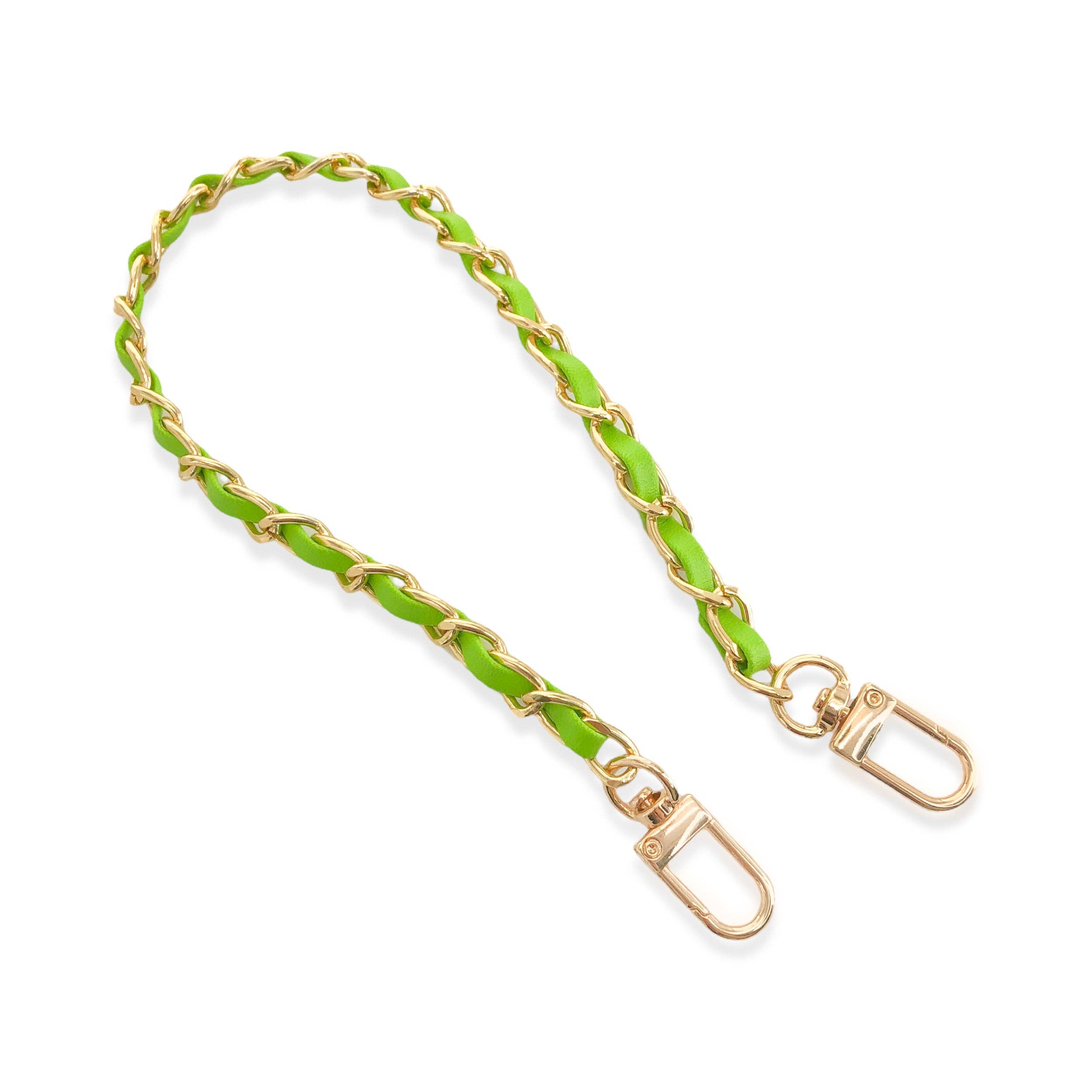 Short Vegan Leather Phone Chain