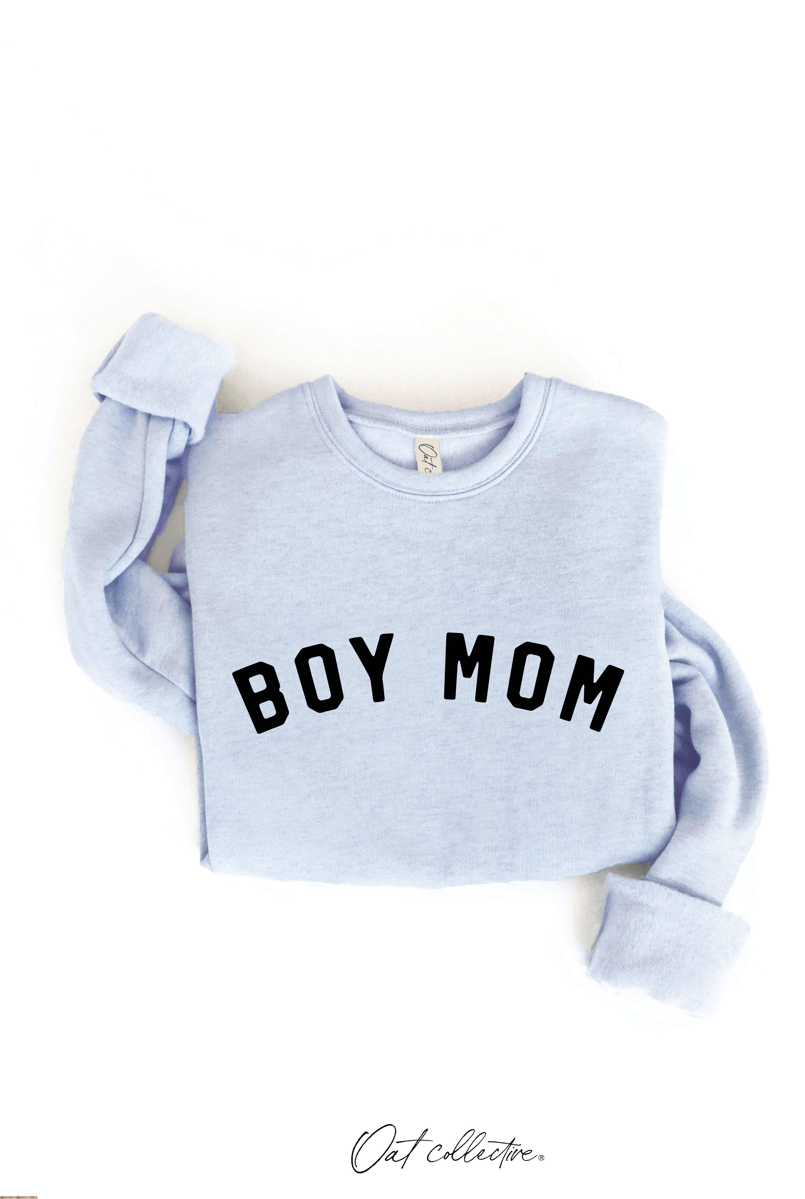 BOY MOM Graphic Sweatshirt