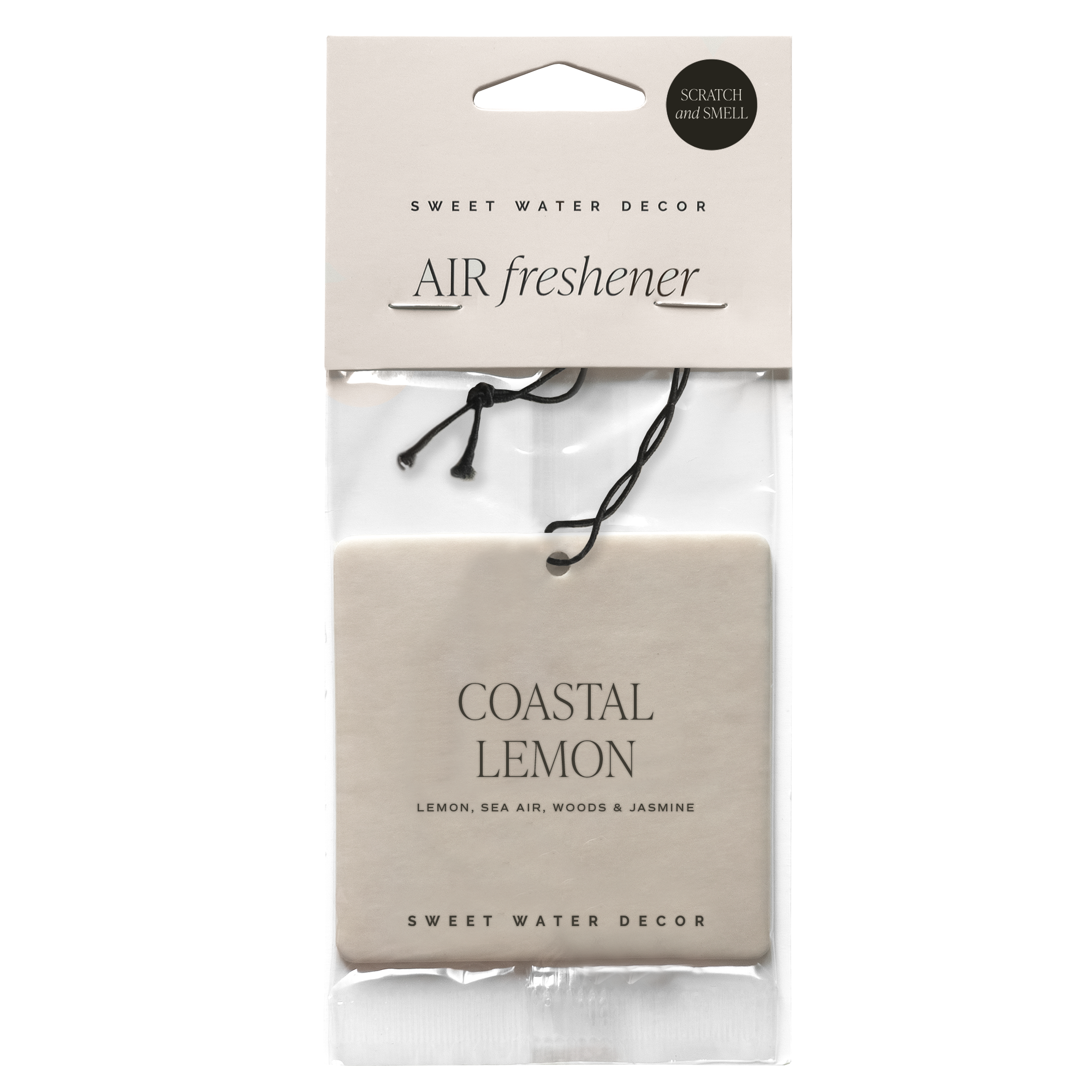 Coastal Lemon Hanging Air Freshener