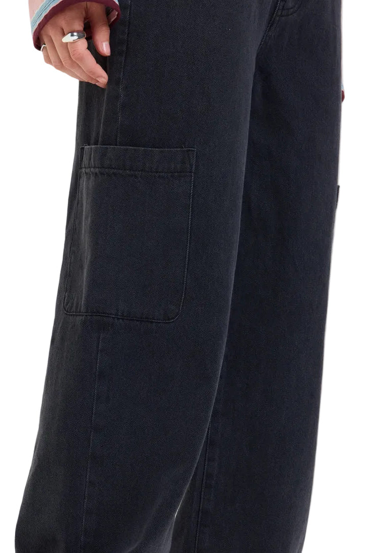 MIRAGE MID RISE CARGO HAREM IN ECLIPSE