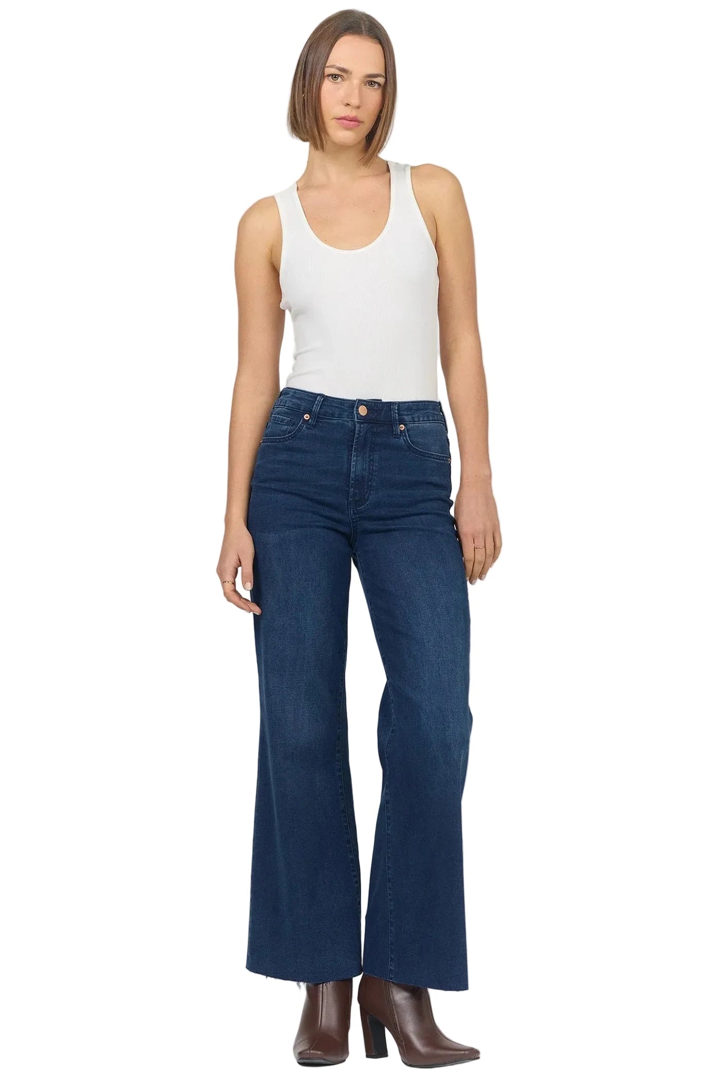 Fiona Wide Leg Jean / Princess