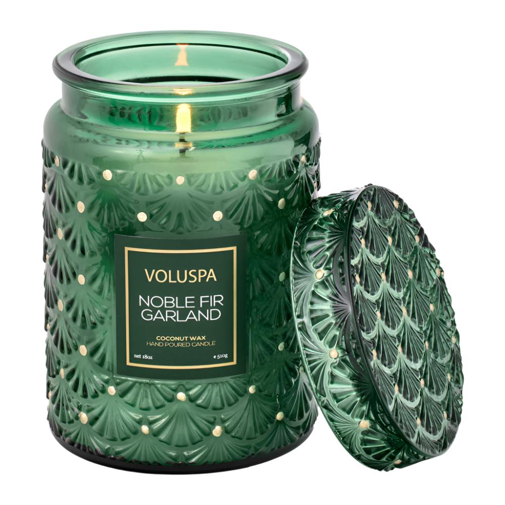 Noble Fir Garland 18 Oz Large Jar Candle