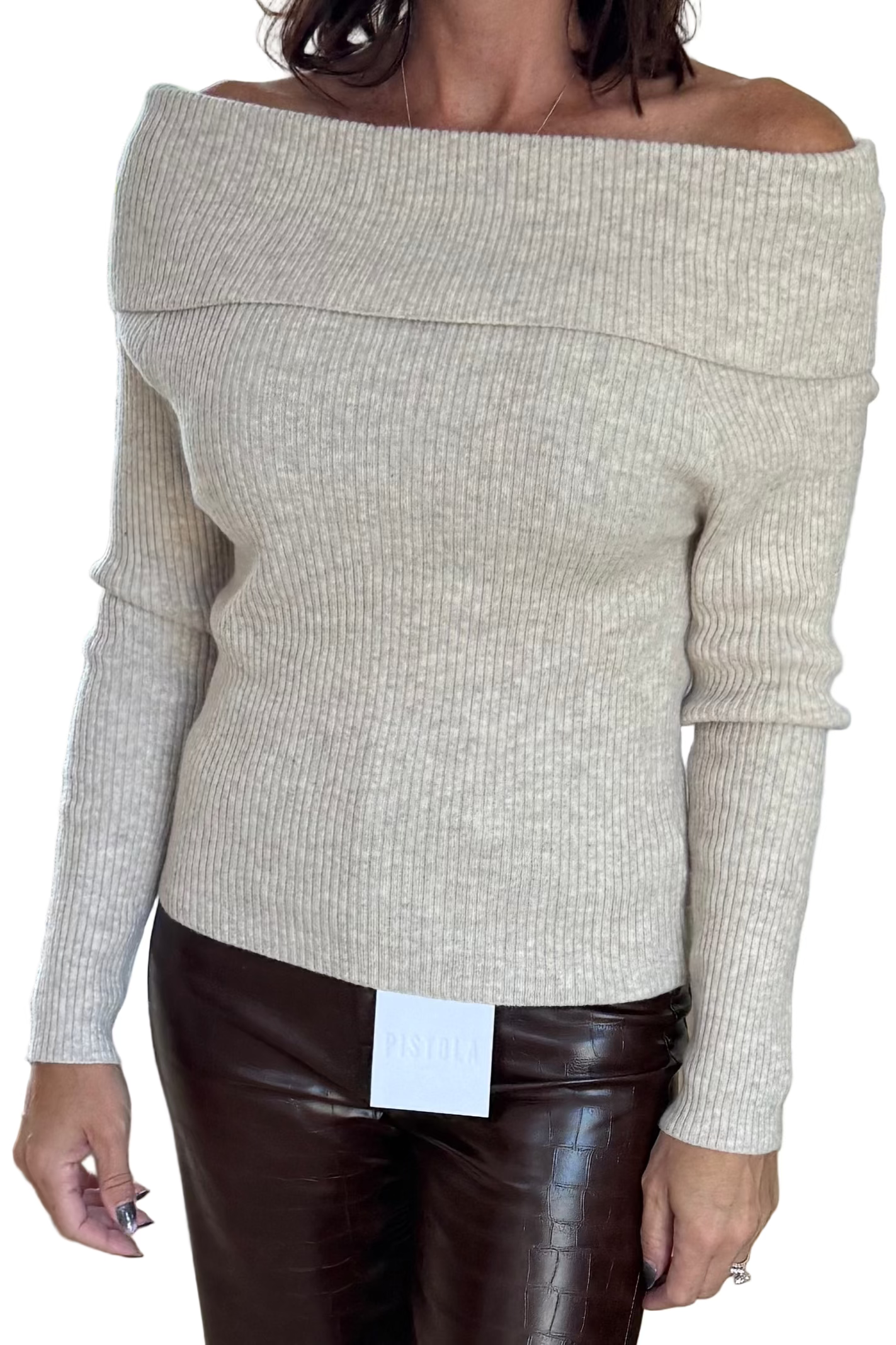 Kinsley off the shoulder sweater