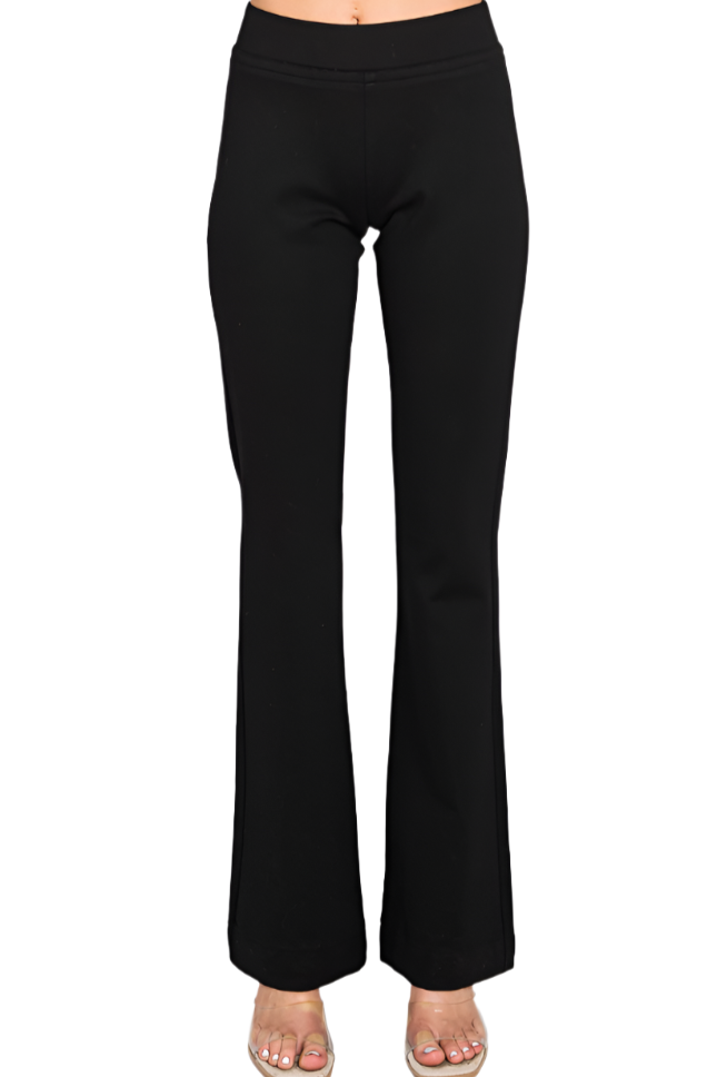 Ponte Pull-On Baby Flare