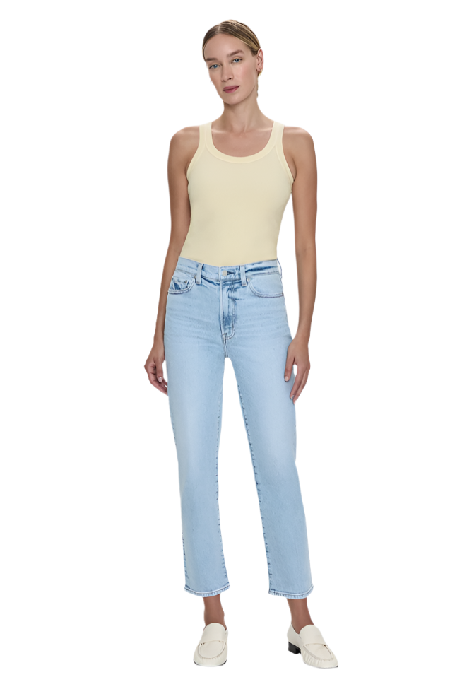 CHARLIE HIGH RISE CLASSIC STRAIGHT ANKLE / SUN-KISSED