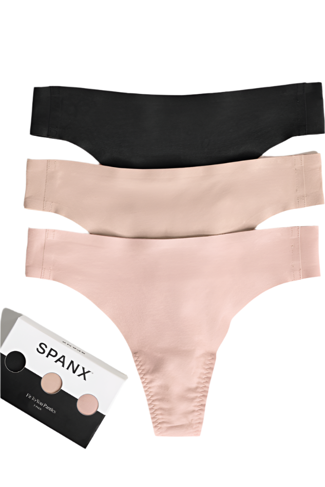 Spanx Fit-to-you Thong 3-pack