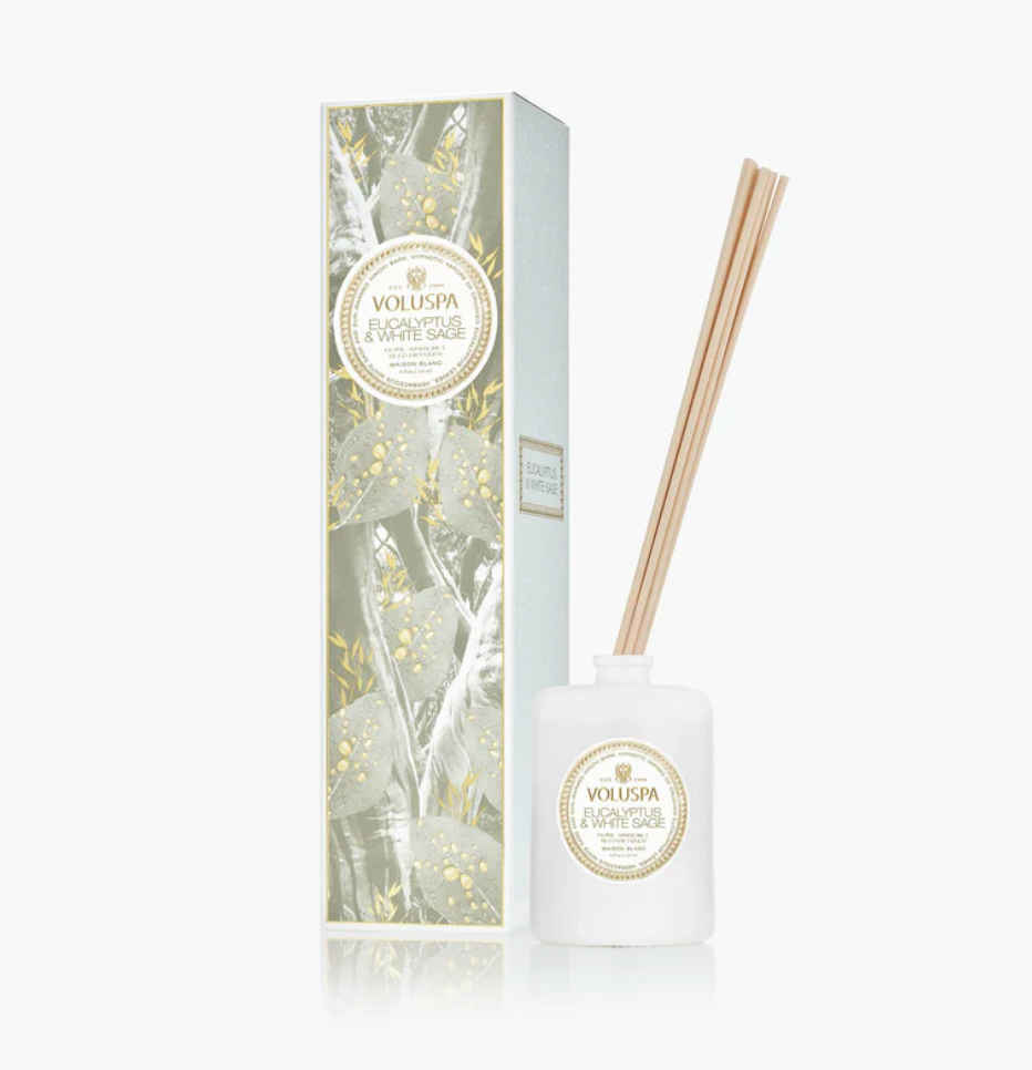 EUCALYPTUS & WHITE SAGE REED DIFFUSER