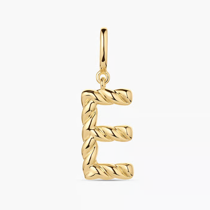 Crew Alphabet Statement Charm - E