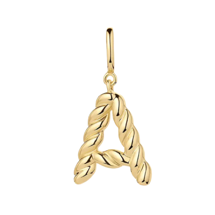 Crew Alphabet Statement Charm - A