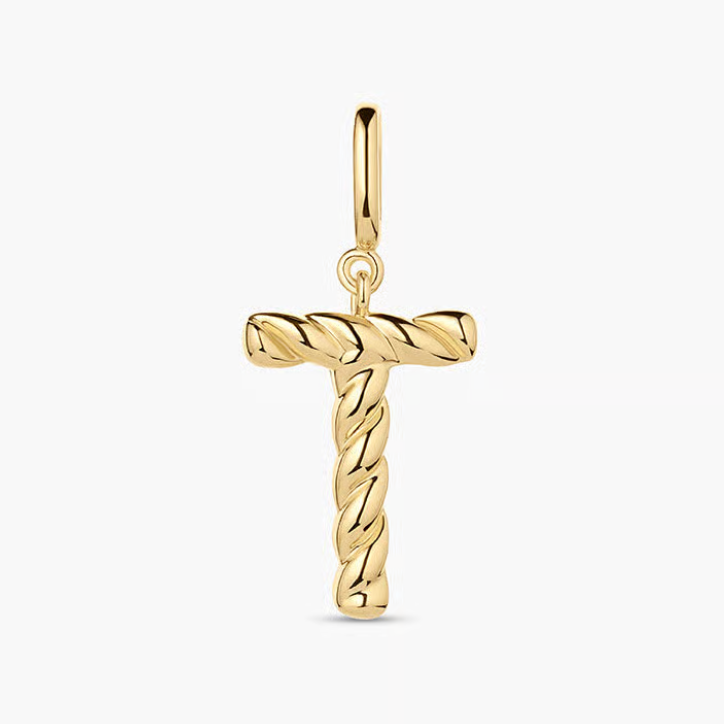 Crew Alphabet Statement Charm - T