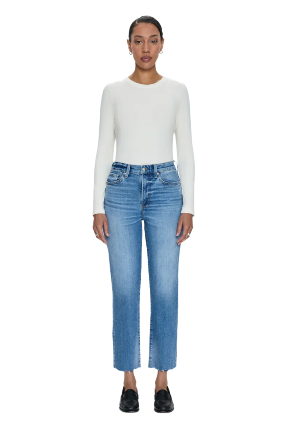CHARLIE HIGH RISE STRAIGHT JEAN - RHYTHM VINTAGE