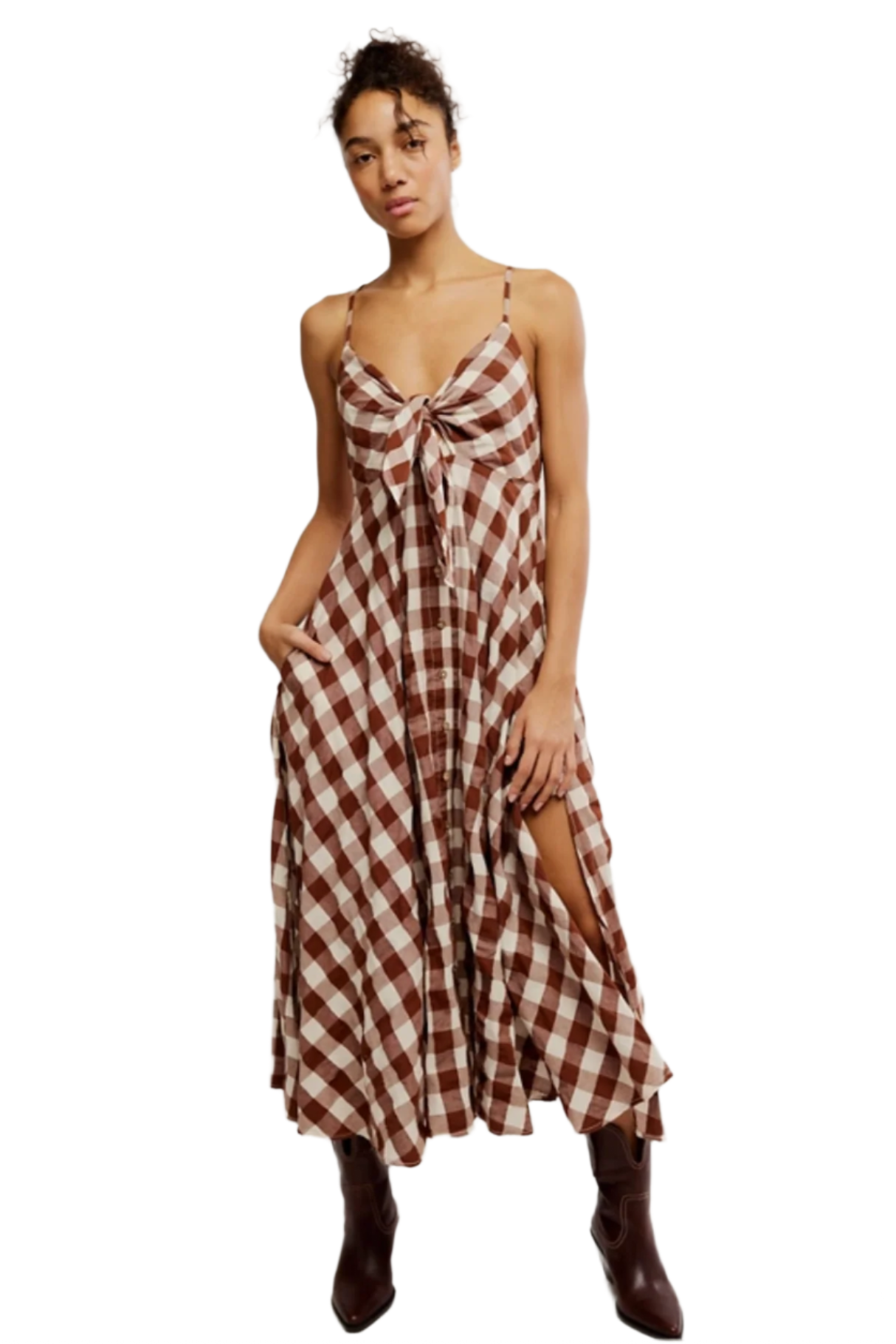 Via Midi Dress