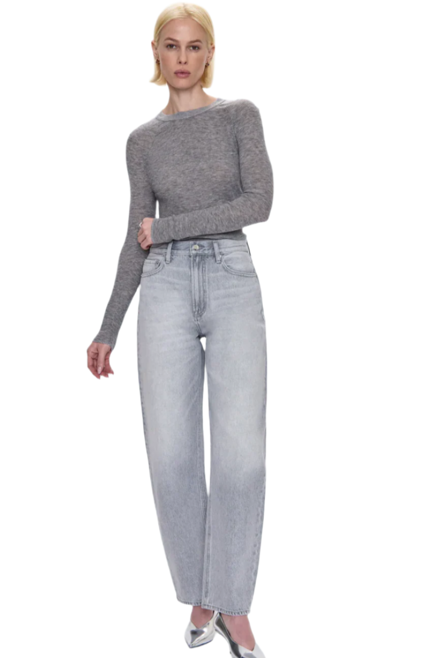 WES HIGH RISE BARREL JEAN / ENIGMA