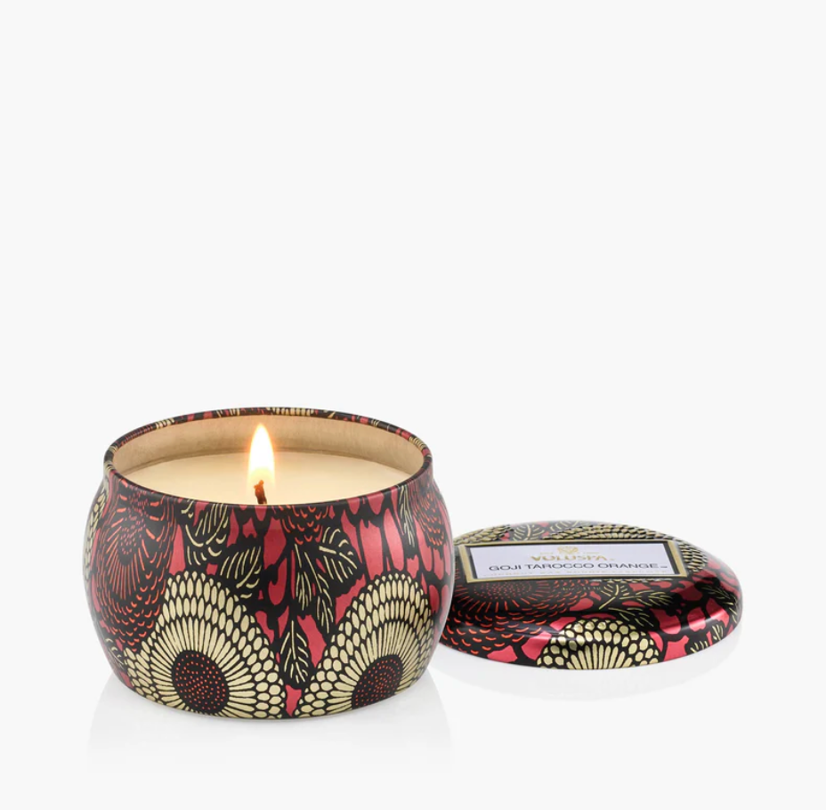 Goji Tarocco Orange Mini Tin Candle