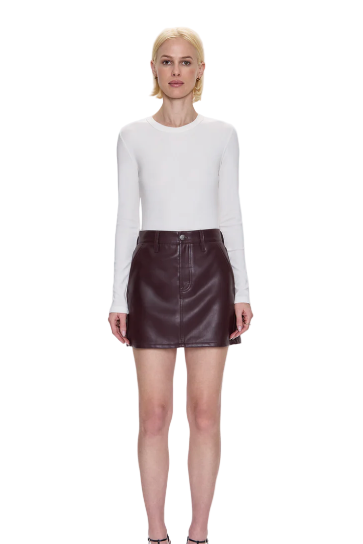 Pistola Abi High Rise Mini Skirt front view