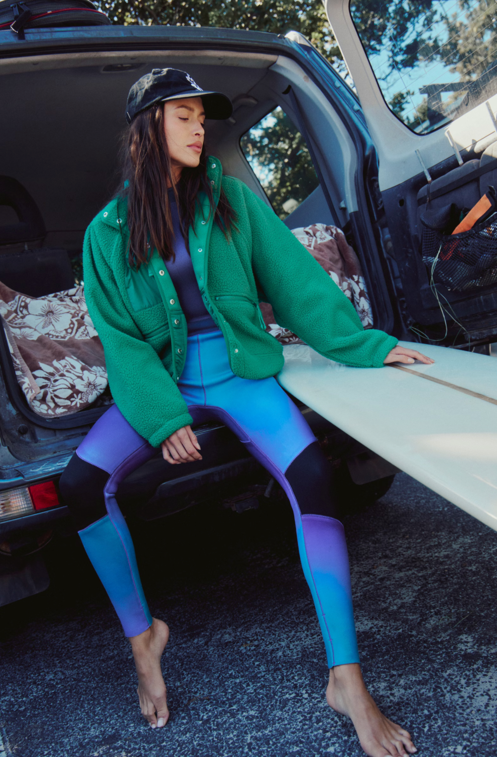 FP Movement Hit The Slopes Fleece Jacket / Green Glow