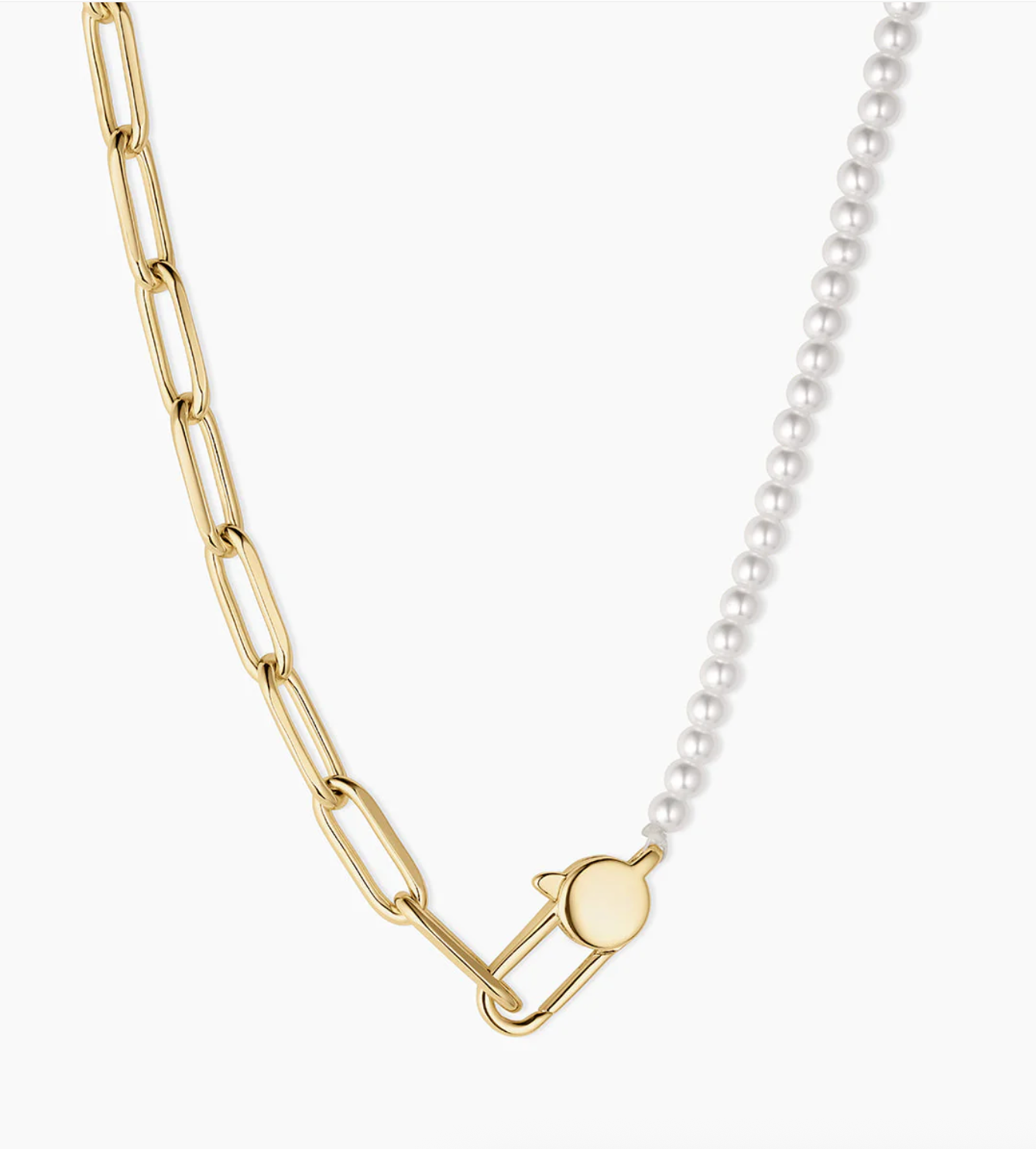 Florence Pearl Chain Necklace