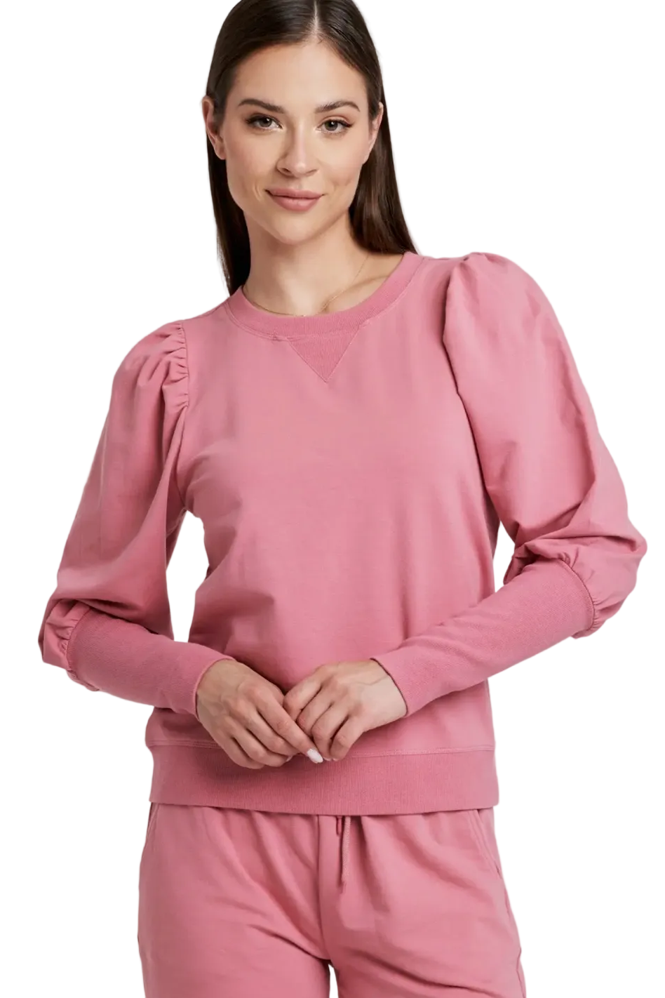 Another Love Tara sweatshirt with crew neckline and relaxed fit.