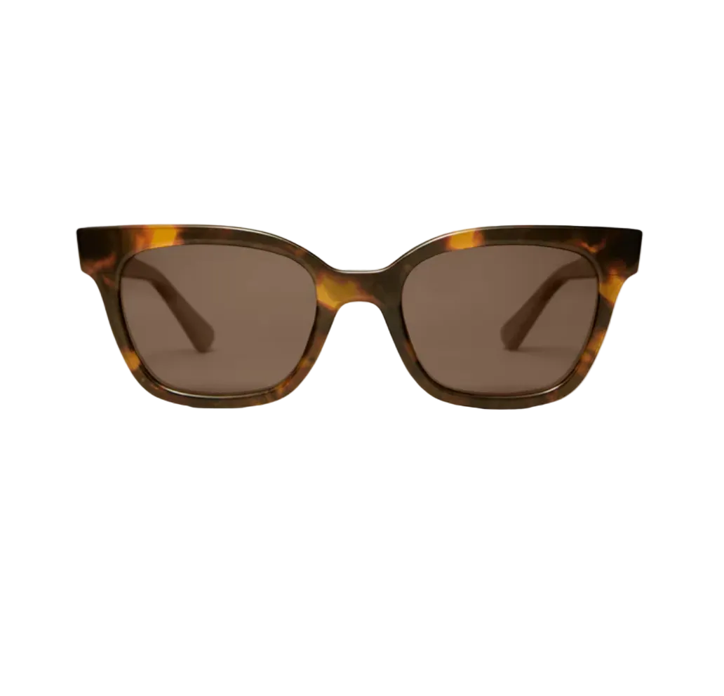 Z Supply High Tide Sunglasses with small square polarized frame and full UV protection for polished everyday style