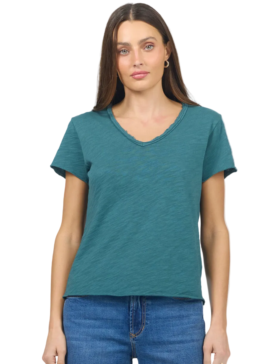 Dear John Vanya top / mediterranea
