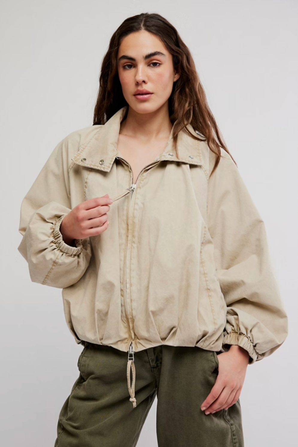 Chelsea Funnel-Neck Jacket