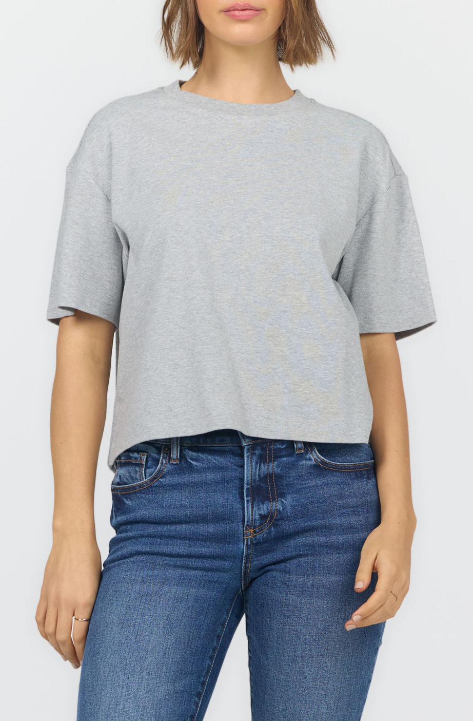 Maddox Top / heather grey
