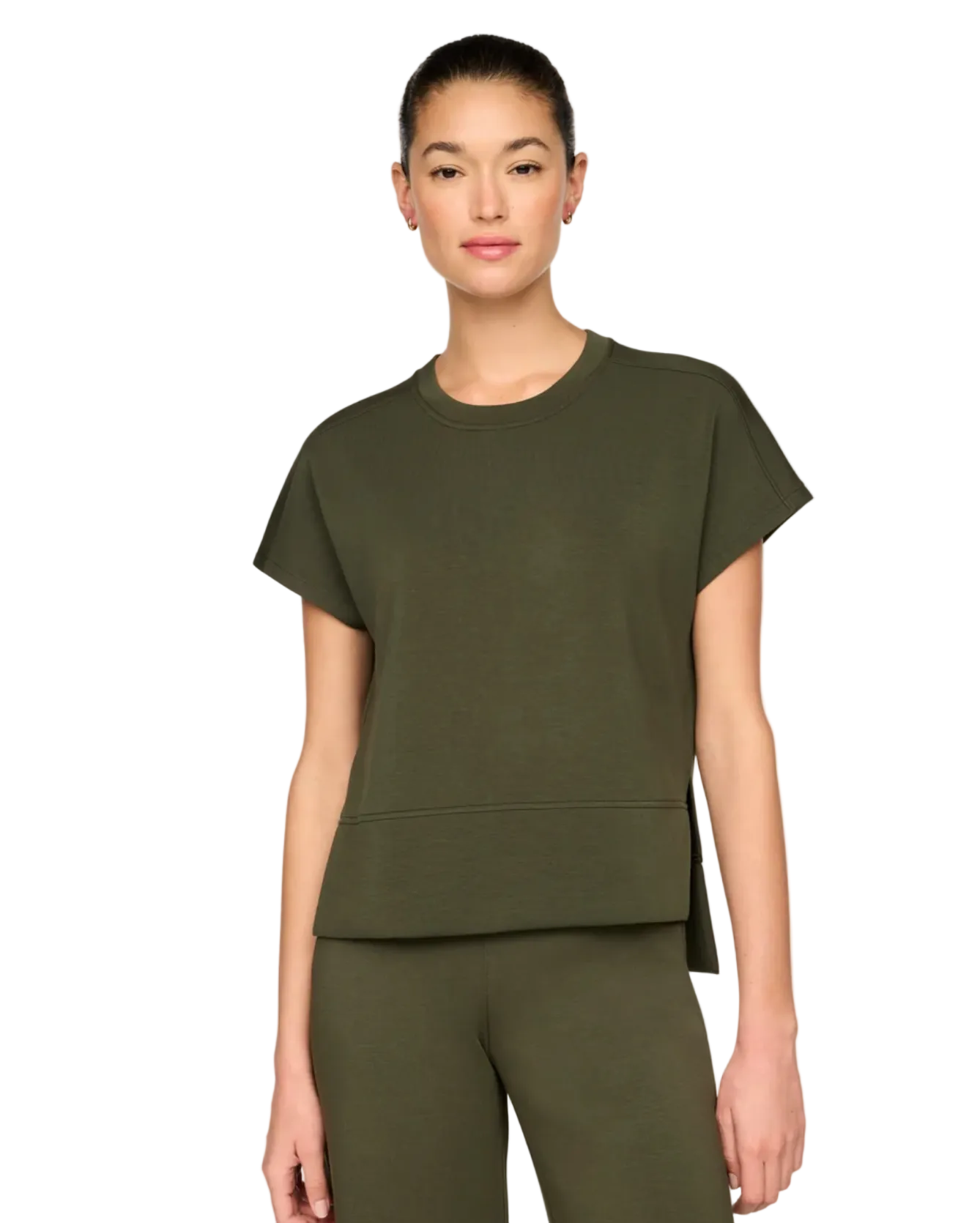Spanx Airessentials® Crewneck Tee / monstera