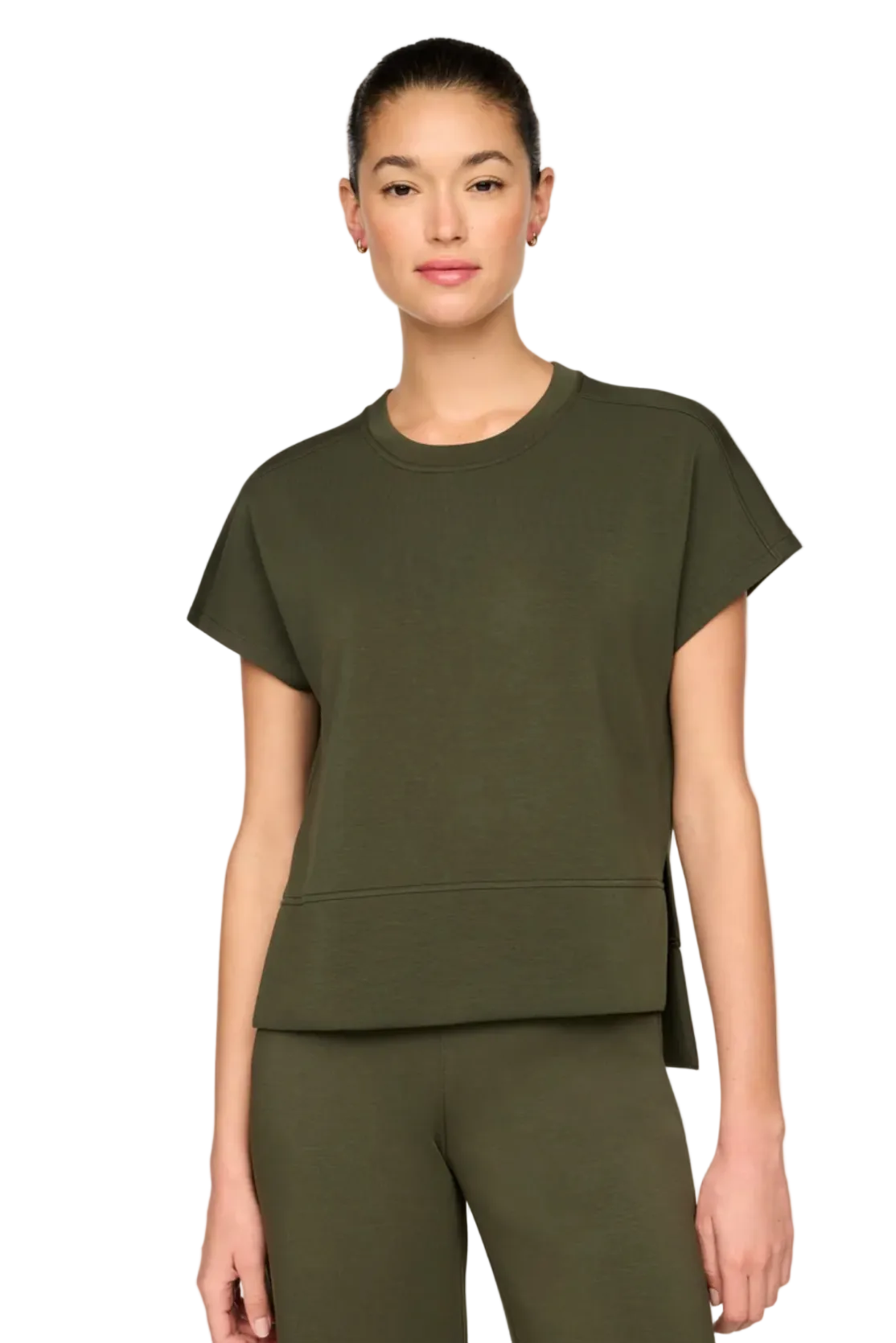 Spanx Airessentials® Crewneck Tee / monstera