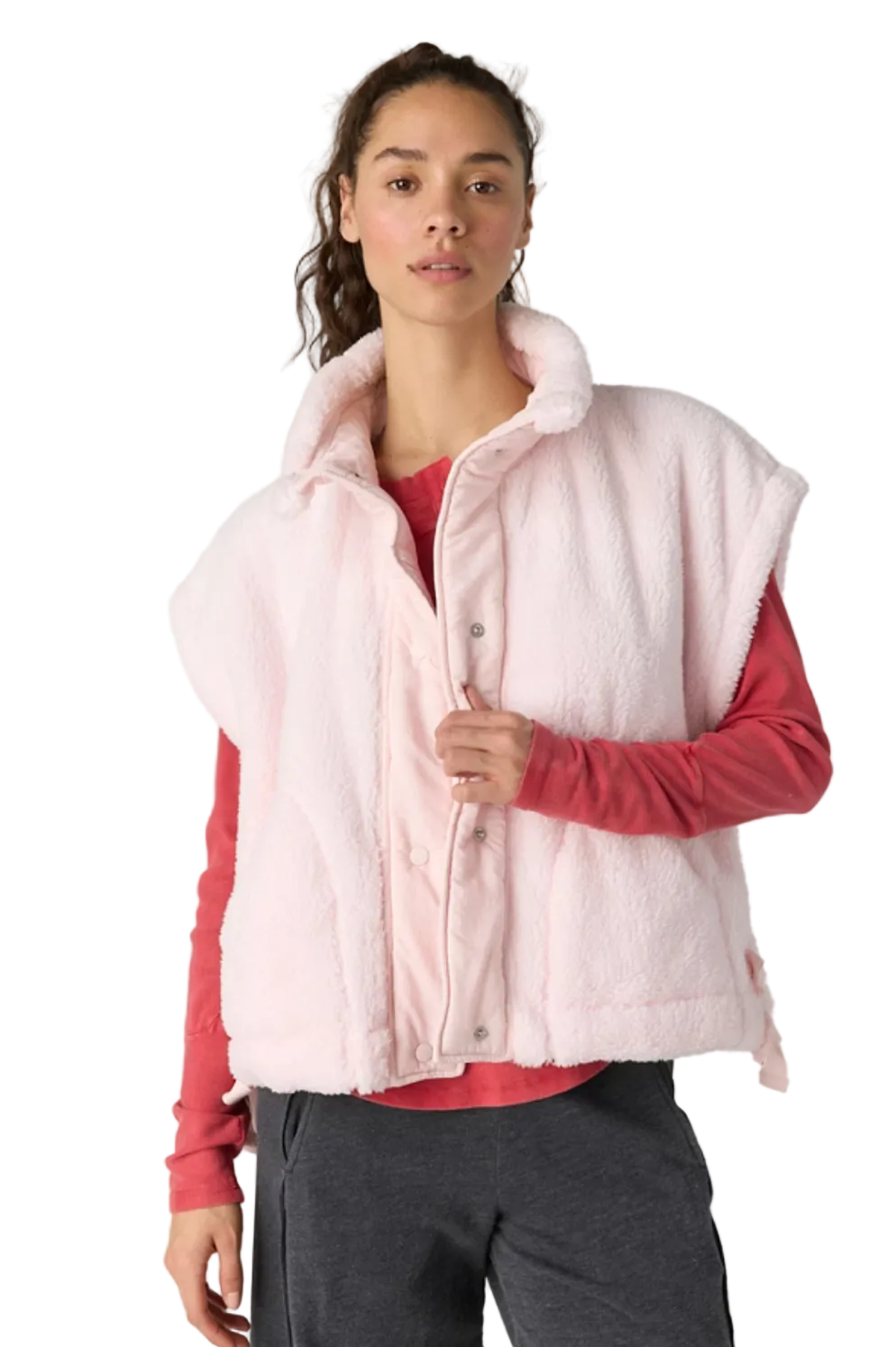 SCOUT IT OUT VEST / PINK BLOSSOM