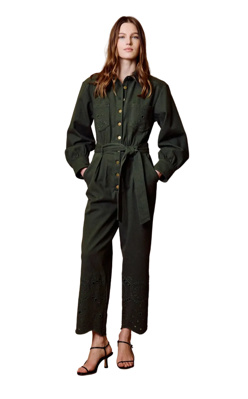 DESMOND JUMPSUIT | WINTER MOSS