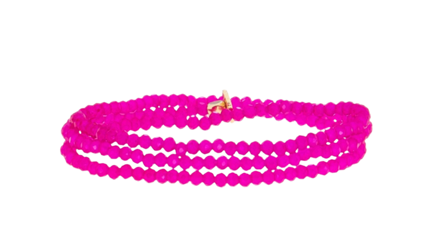 Mini Stretch Crystal Beaded Bracelet