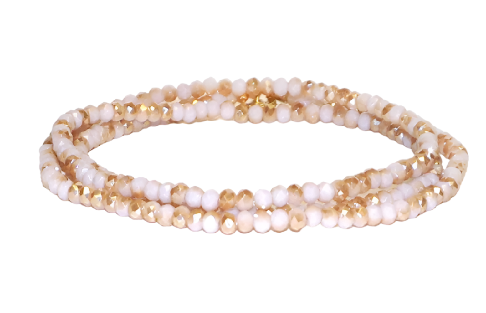 Mini Stretch Crystal Beaded Bracelet