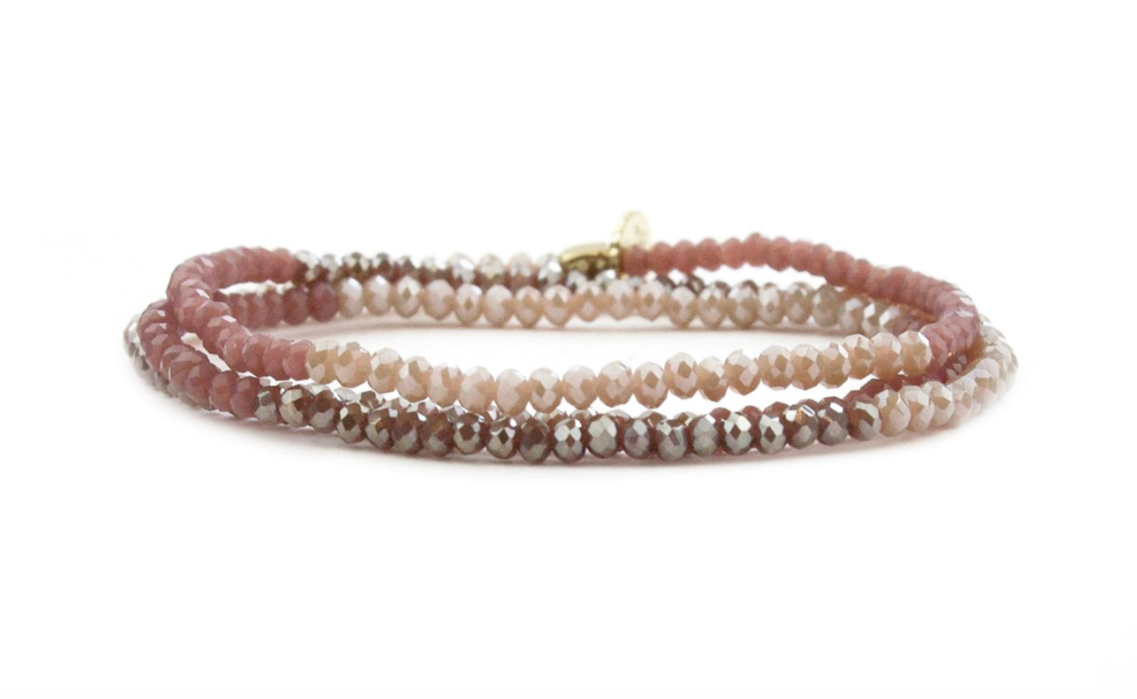 Mini Stretch Crystal Beaded Bracelet
