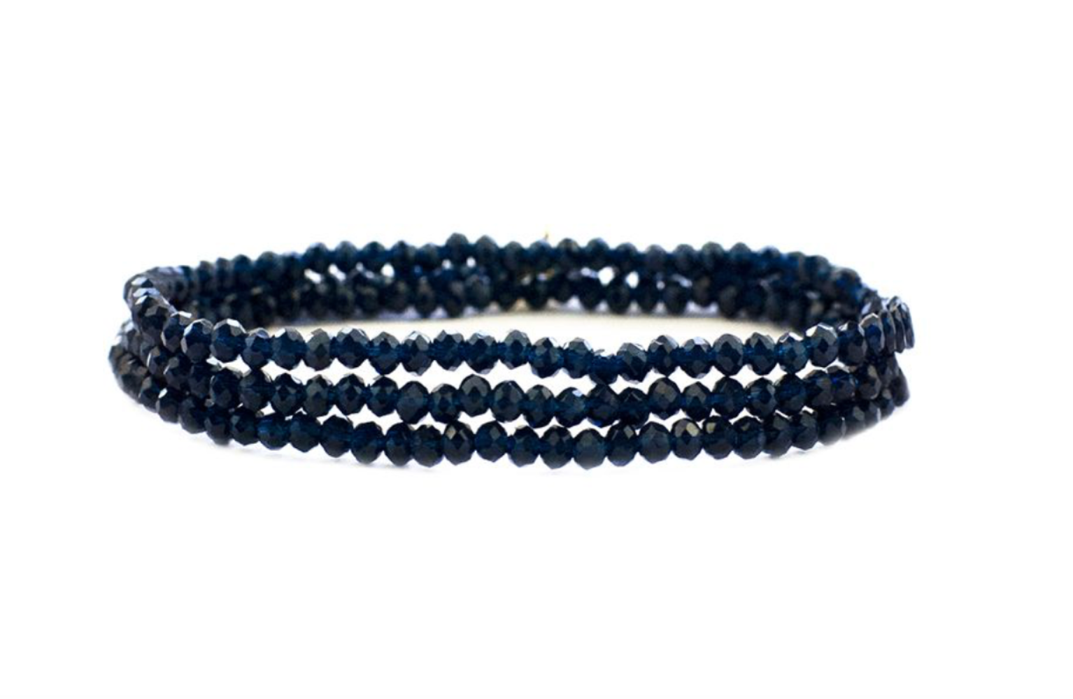 Mini Stretch Crystal Beaded Bracelet