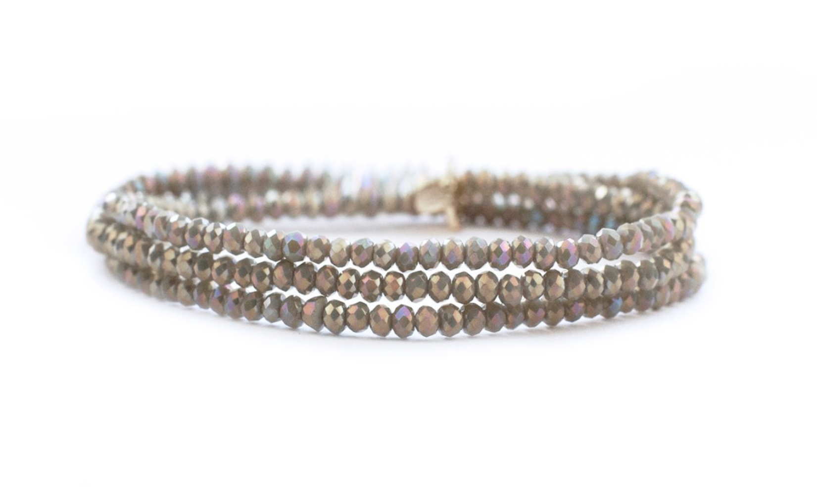 Mini Stretch Crystal Beaded Bracelet