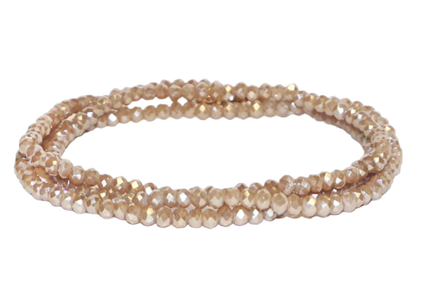 Mini Stretch Crystal Beaded Bracelet