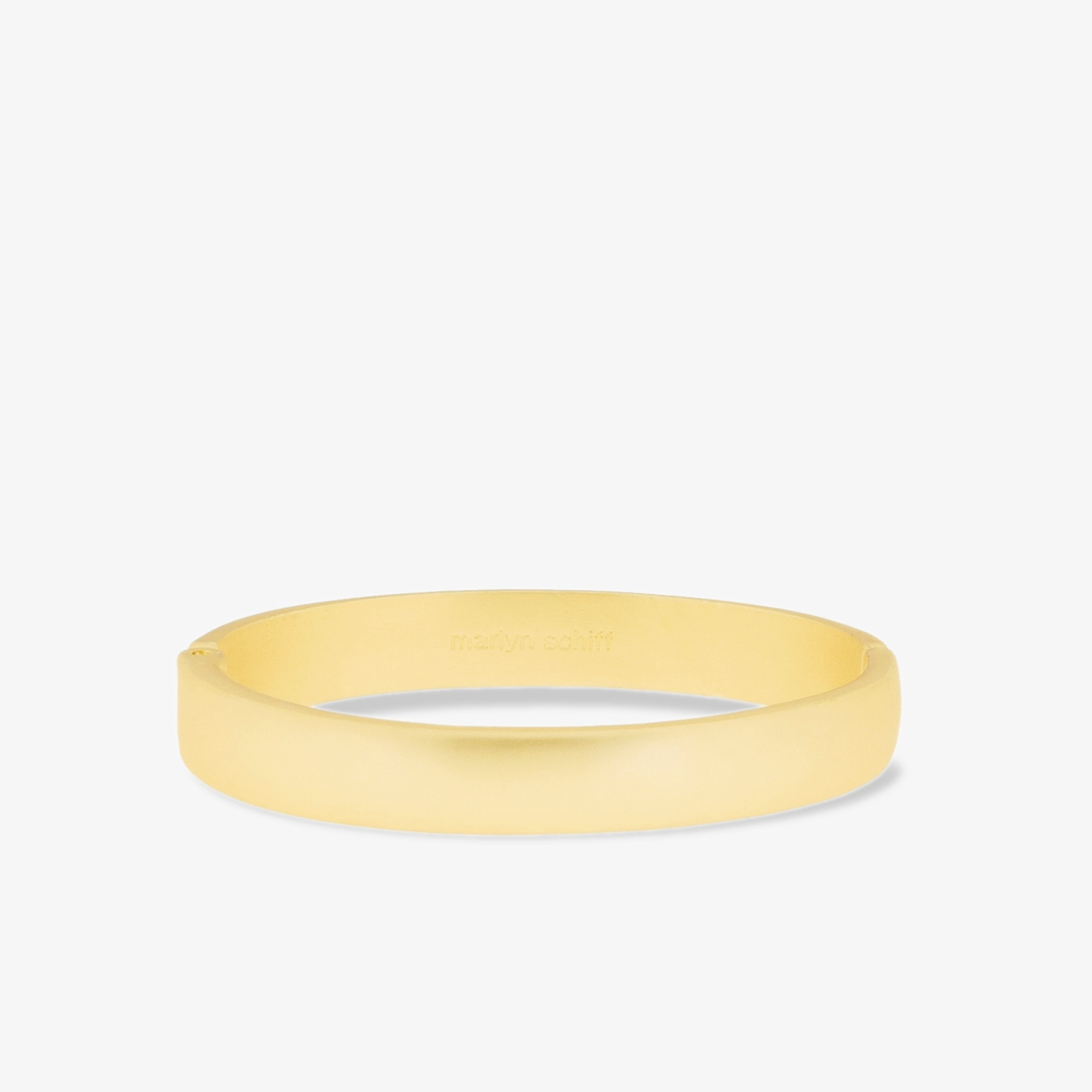 10mm Wide Flat Hinge Bangle Bracelet