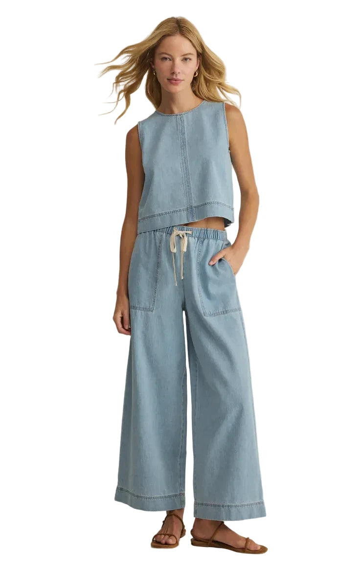 DAYCATION DENIM UTILITY PANT